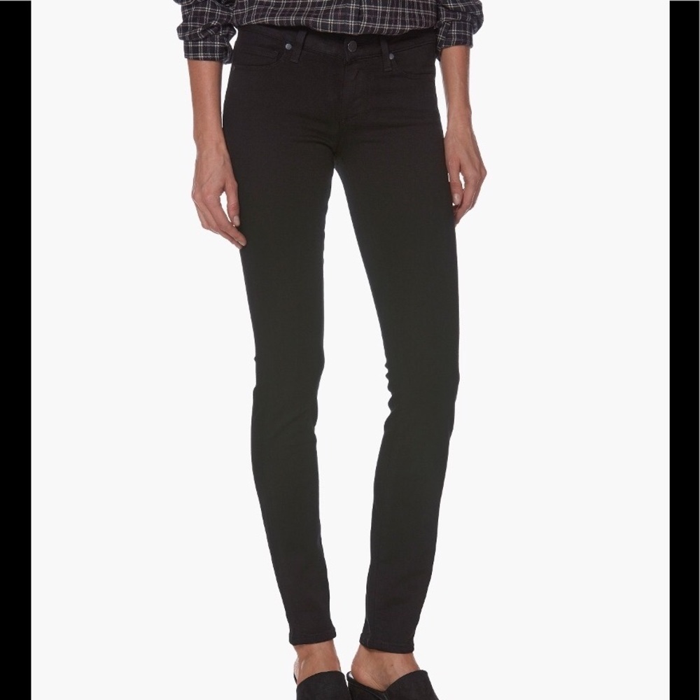 Paige Verdugo Ultra Skinny Black Jean - Picture 2 of 11